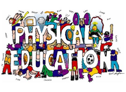 physical education cartoon